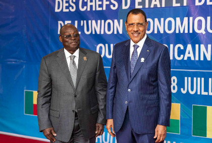 Le Vice Président à la Session extraordinaire du Sommet de l'UEMOA