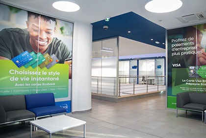 Côte d'Ivoire/Secteur bancaire : Ecobank innove avec un nouveau modèle d'agence pour  