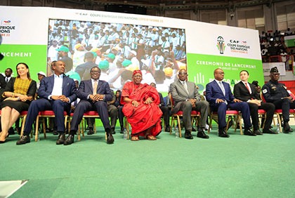 CAN 2023: cérémonie de lancement du programme volontaires