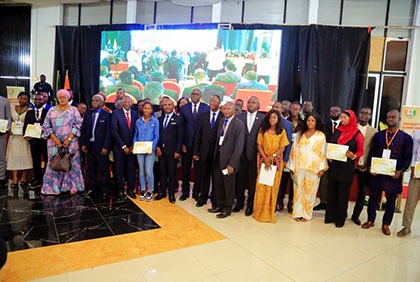 Cérémonie de clôture de la deuxième édition de l’université d’été pour la bonne gouvernance