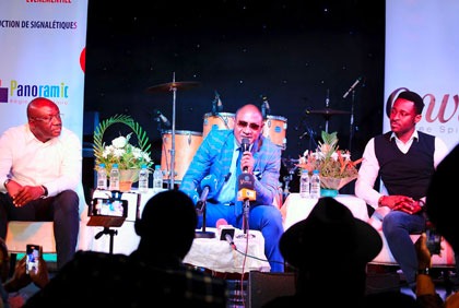 Conférence de presse relative aux concerts de l’ex international footballeur chanteur Gadji Celi