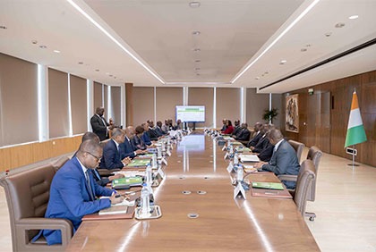 Réunion du Conseil National de Sécurité (CNS)