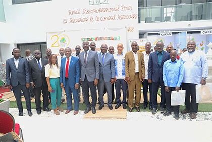 Agriculture : célébration à Abidjan des 20 ans d'existence du FIRCA en présence du Conseil Café-Cacao 