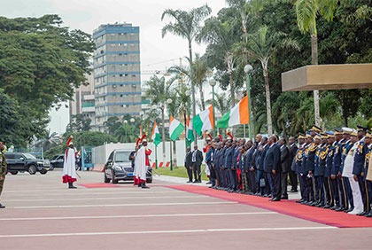 Commémoration du 63e anniversaire de l'indépendance de la Côte d'Ivoire