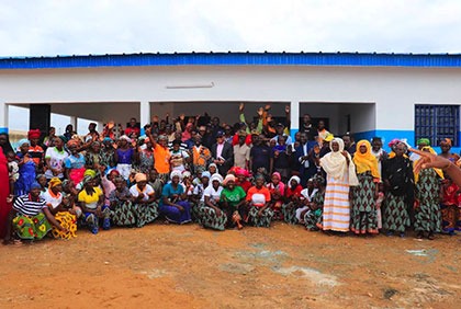 Côte d'Ivoire bande frontalière : visite de terrain du Comité de Pilotage  du projet de  Cohésion Sociale (COSO) des régions du nord