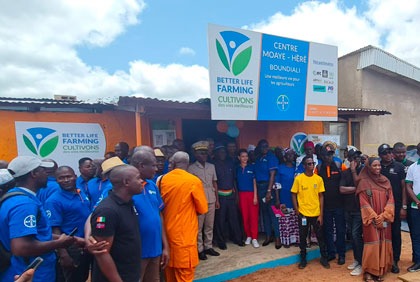 Amélioration du niveau de vie des agriculteurs : Bayer West-Cental Africa inaugure son premier centre BLF en Côte d’Ivoire