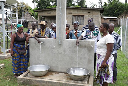 Le Conseil du Café-Cacao réalise des forages pour l’amélioration des conditions de vie des producteurs et de leurs communautés