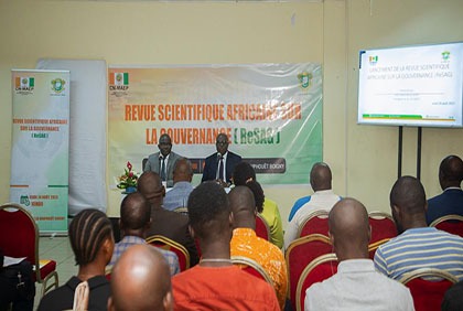 Lancement de la revue scientifique africaine sur la gouvernance (ReSAG)