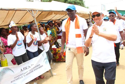 Élection municipale à Assinie : le candidat Pierre Magne reçoit le soutien de hauts cadres du parti présidentiel