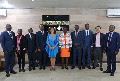 Éducation : La Directrice Générale Adjointe de l’UNESCO chargée des sciences humaines et sociales chez la Ministre Mariatou Koné