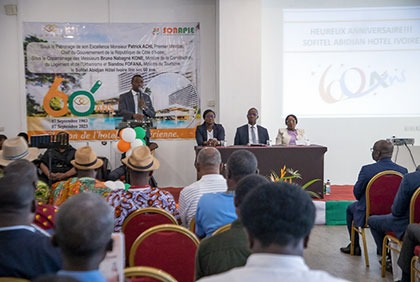 Conférence de presse de lancement des festivités de célébration des 60 ans de l’Hôtel Sofitel Ivoire