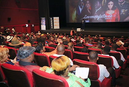 Cinéma: avant-première de la saison 3 de ''les Coups de la vie''