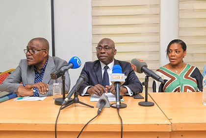 Conférence de presse du Conseil national de l'ordre des pharmaciens de Côte d'Ivoire (CNOP)