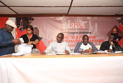 3e congrès ordinaire électif du rassemblement pour la paix, le progrès et le partage