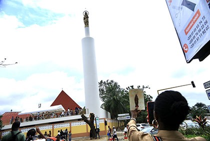 Religion: Inauguration et bénédiction de la tour Mariale ‘’ Notre dame de Cocody ‘’