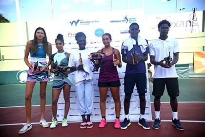 Sport/tennis : Finales de la 7e édition du Tournoi ITF World tennis Tour juniors