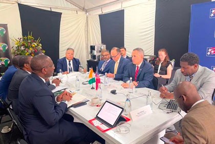 AGOA Forum en Afrique du Sud : le Ministre Souleymane Diarrassouba échange avec plusieurs délégations américaines à Johannesburg