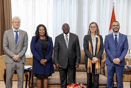 Entretien du Vice-Président de la République avec la Directrice des Opérations de la Banque Mondiale pour la Côte d'Ivoire, le Bénin, le Togo et la Guinée