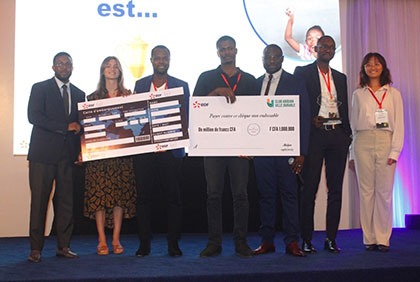 Côte d'Ivoire/  Edf Pulse Africa Tour 5è édition: la startup ivoirienne DATA 354 remporte le premier prix