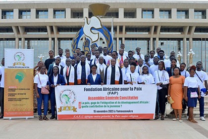 Côte d’Ivoire : Une autre Fondation pour la paix (FAP) est née à Yamoussoukro