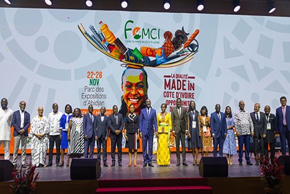 Cérémonie d'ouverture de la deuxième éditions de la Foire made in Côte d'Ivoire 2023 (FOMCI)