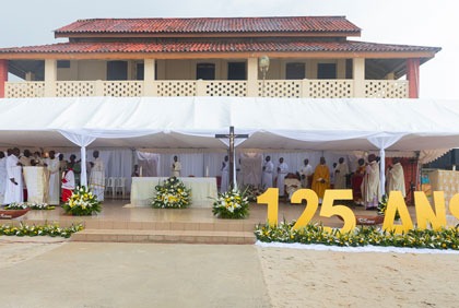 Jacqueville: l'Eglise catholique célèbre son 5ème jubilé