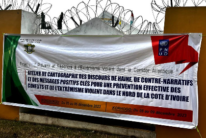 Bondoukou: Atelier de sensibilisation sur la prévention des conflits et de l'extrémisme violent