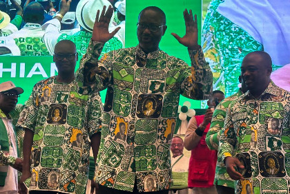 Yamoussoukro : Meeting de soutien à la candidature de Tidjane Thiam