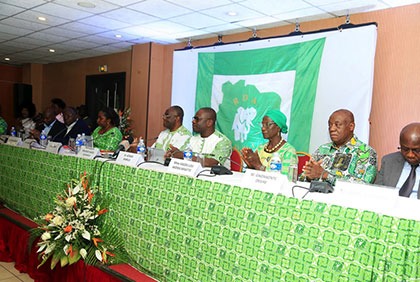 Election à la présidence du PDCI-RDA : conférence de presse relative à la candidature de Maurice Guikahué