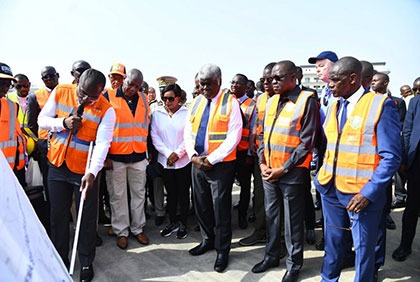 Infrastructure: visite de la Y4 et le 4e pont à Abidjan