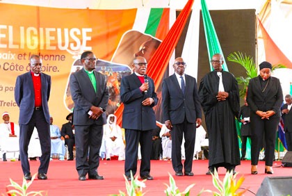 CAN 2023 : les communautés religieuses prient pour la bonne organisation de la compétition et pour la consolidation de la paix en Côte d'Ivoire