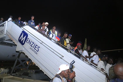 Côte d’Ivoire : 157 migrants ivoiriens vivants au Niger de retour au bercail