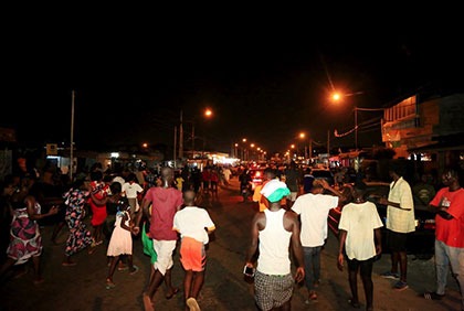 Can 2023: qualification de la Côte d'Ivoire: ambiance dans la commune de Yopougon
