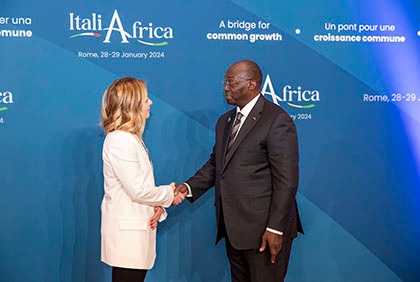 Coopération économique : Premier Sommet Italie-Afrique à Rome