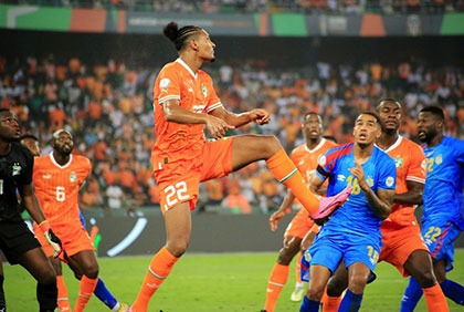Can 2023: Demi-Finale: Victoire des Eléphants de Côte d'ivoire face au Congo