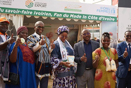 Promotion du Made in Côte d'Ivoire : Les Fanzones CAN 2023 de Yopougon et de Koumassi choisis pour abriter les stands dediés aux PME dirigées par des femmes