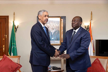 Entretien du Vice-Président de la République de Côte d’Ivoire avec le Président de la BADEA