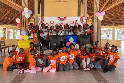 Une journée engagée : nettoyage, sensibilisation et dons à l'orphelinat de Mondoukou