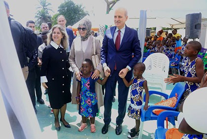 Côte d'Ivoire : Remise de dons en matériels  et une salle de classe de la maternelle à l'orphelinat filles de Grand-Bassam