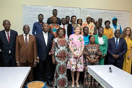 Promotion des Objectifs de Développement Durable (ODD) : Sa Majesté la Reine Mathilde de la Belgique en visite de travail en Côte d’Ivoire
