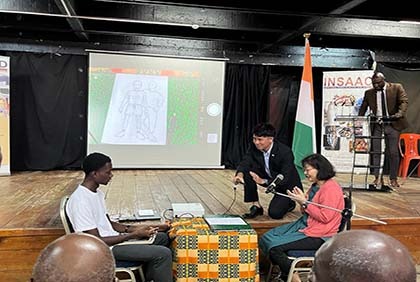 Côte d’Ivoire :  l’Ambassade du Japon initie un atelier de vulgarisation de la célèbre bande dessinée Manga à Abidjan