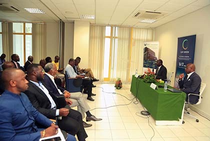 Conférence de presse relative au lancement du forum CAP GREEN 2024 à Abidjan 