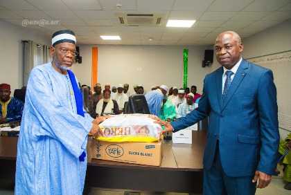 Ramadan 2024 : Remise officielle de dons du Président de la République au COSIM et aux fidèles musulmans