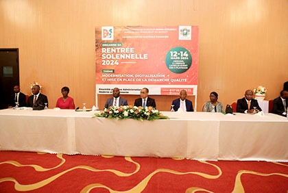 Budget : Rentrée solennelle 2024 de la Direction du Contrôle Financier