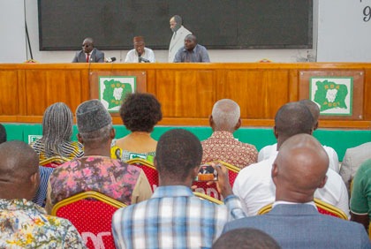 Conférence de presse du porte parole du PDCI RDA relative aux obsèques du président Bédié et de la situation sociopolitique ivoirienne