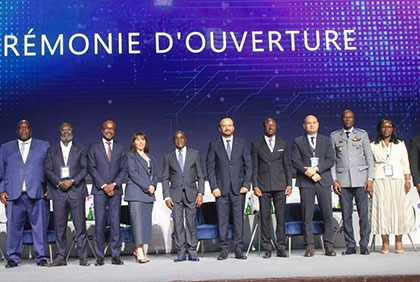 Cérémonie d'ouverture de la 4è édition du CYBER AFRICA FORUM