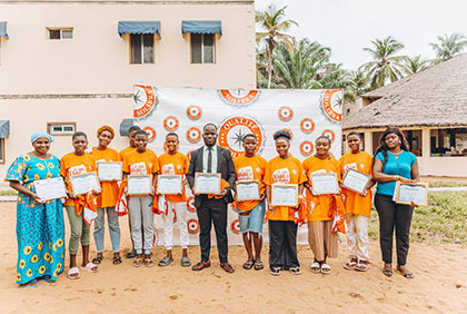 Social : Solibra renove l'orphelinat mission GAP de Mondoukou