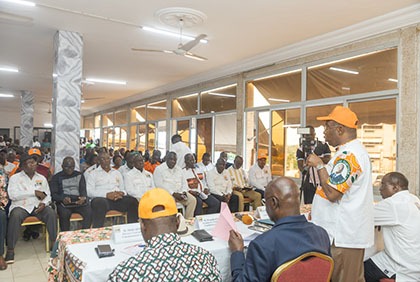 Politique : Rentrée politique de la coordination RHDP de l'Indénié-Djuablin