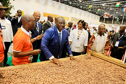 Cérémonie d'ouverture officielle de la 9e édition des journées nationales du Cacao et du chocolat