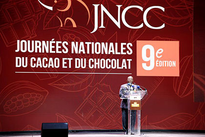 Cérémonie de clôture de la 9e édition des Journées nationales du chocolat et du cacao